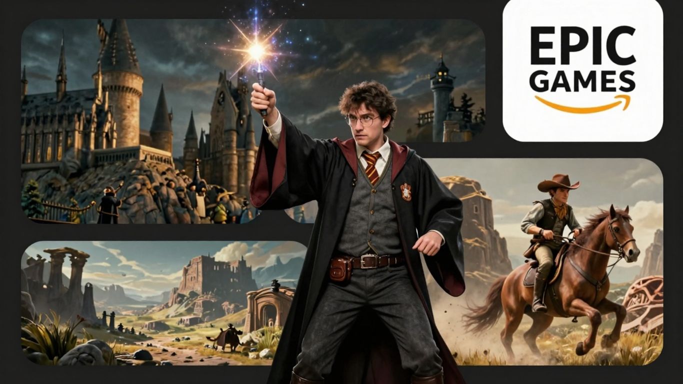 Epic Games Store i Amazon Rozdają Gry w Grudniu 2025: Od Hogwartu po Red Dead Redemption 2!