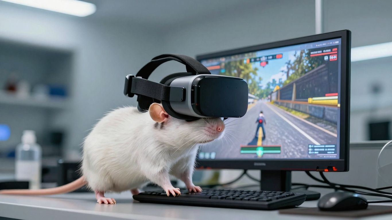 Szczury Grają w Dooma: Rewolucyjny Eksperyment VR Bez Implantów