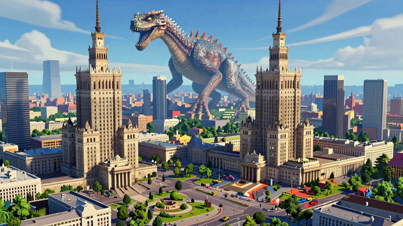 Warszawa w Fortnite: Odkryj Miasto Cudów i Pokonaj Bazyliszka!