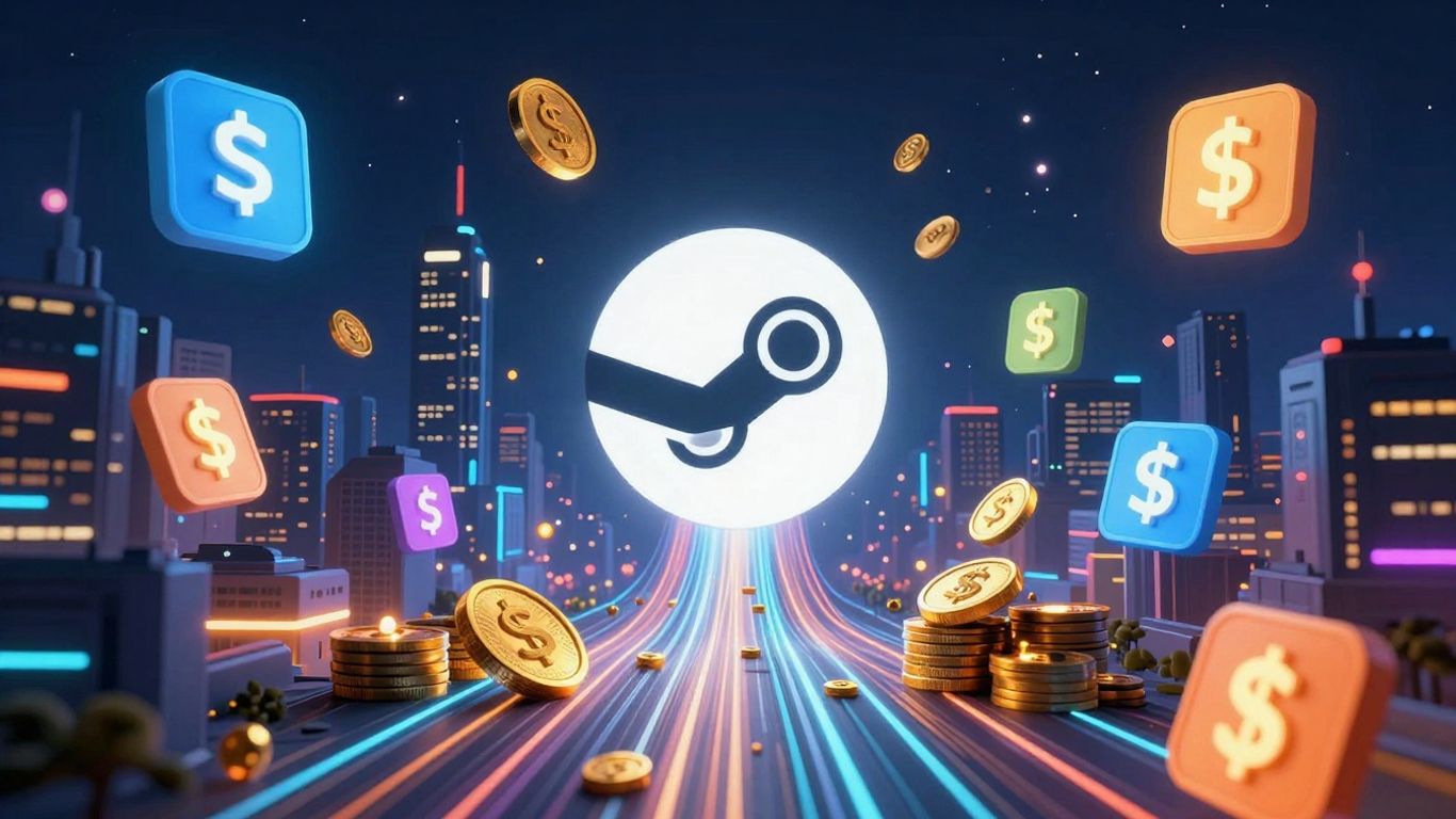 Steam Bije Rekordy: 1,6 Miliarda Dolarów Wydane przez Graczy w Grudniu 2025