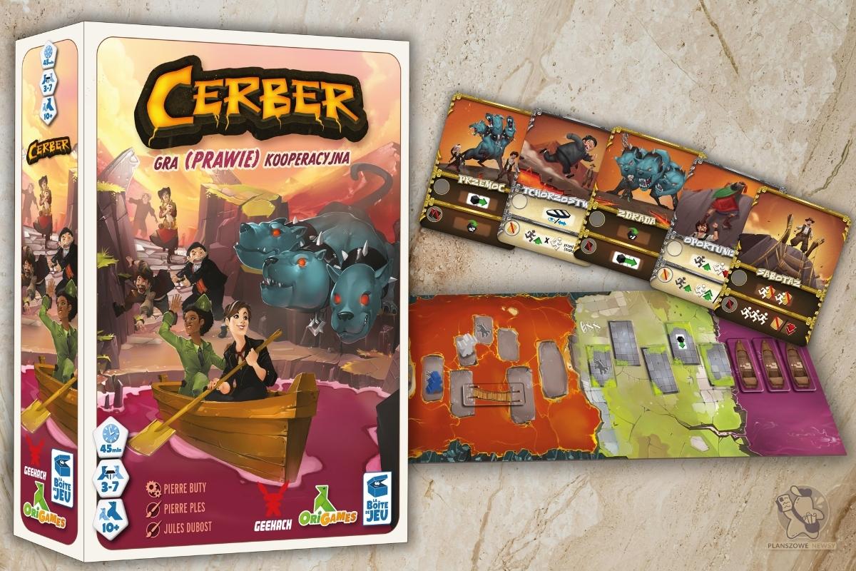 Cerber ukaże się w kwietniu 2026. Polska edycja gry od Geekach Games z datą premiery