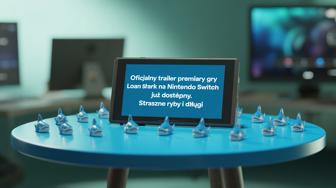 Oficjalny Trailer Premiary Gry Loan Shark Na Nintendo Switch Już Dostępny. Straszne Ryby I Długi