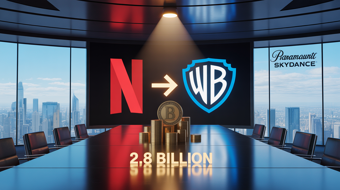 Netflix rezygnuje z gigantycznego przejęcia, ale zgarnia ogromną rekompensatę