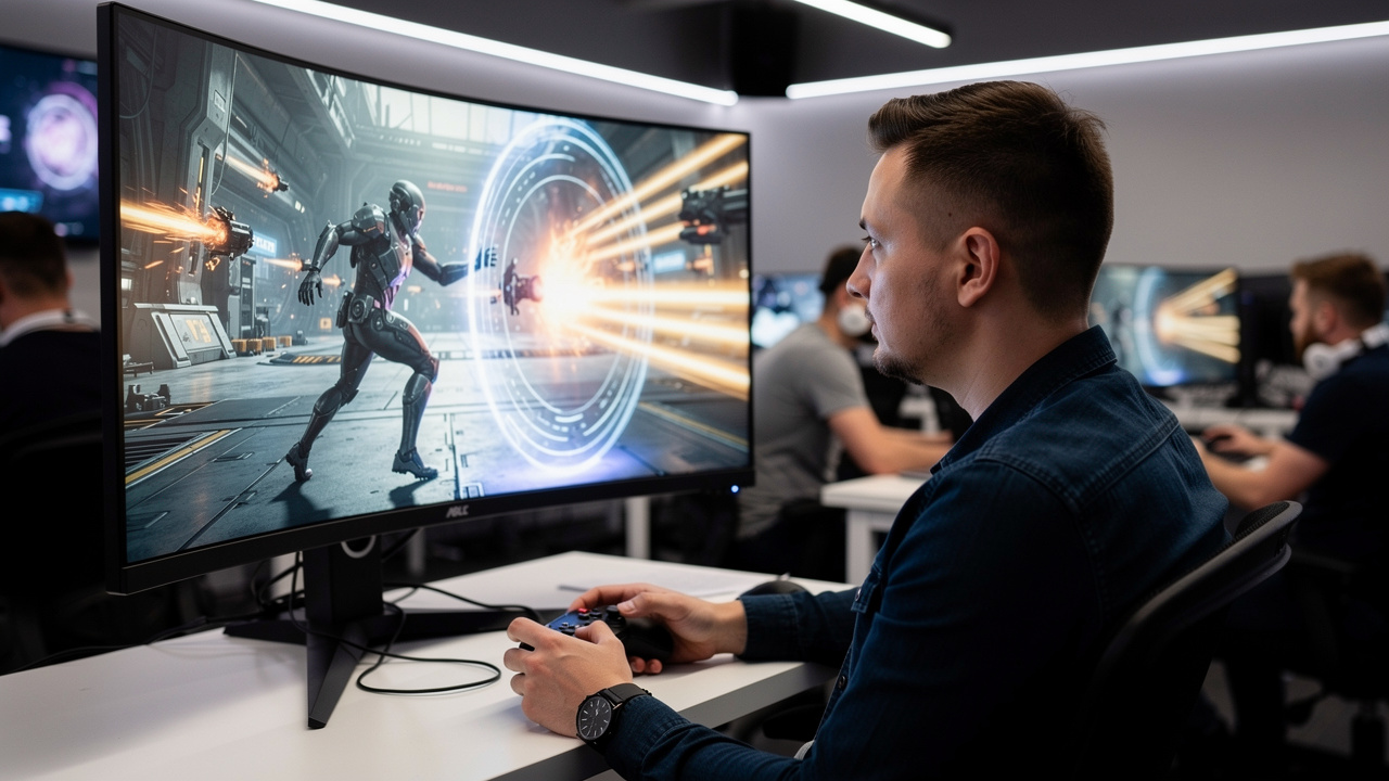 Saros zbliża się wielkimi krokami. Twórcy prezentują nowe fragmenty rozgrywki 2 Rewolucyjna tarcza i klasyczna rozgrywka Housemarque