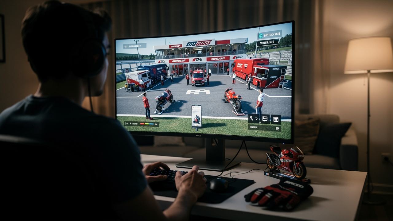 MotoGP 26 ma już datę premiery. Nowa fizyka i świeża zawartość dla fanów 2 Tryb kariery: padok staje się centrum wszechświata