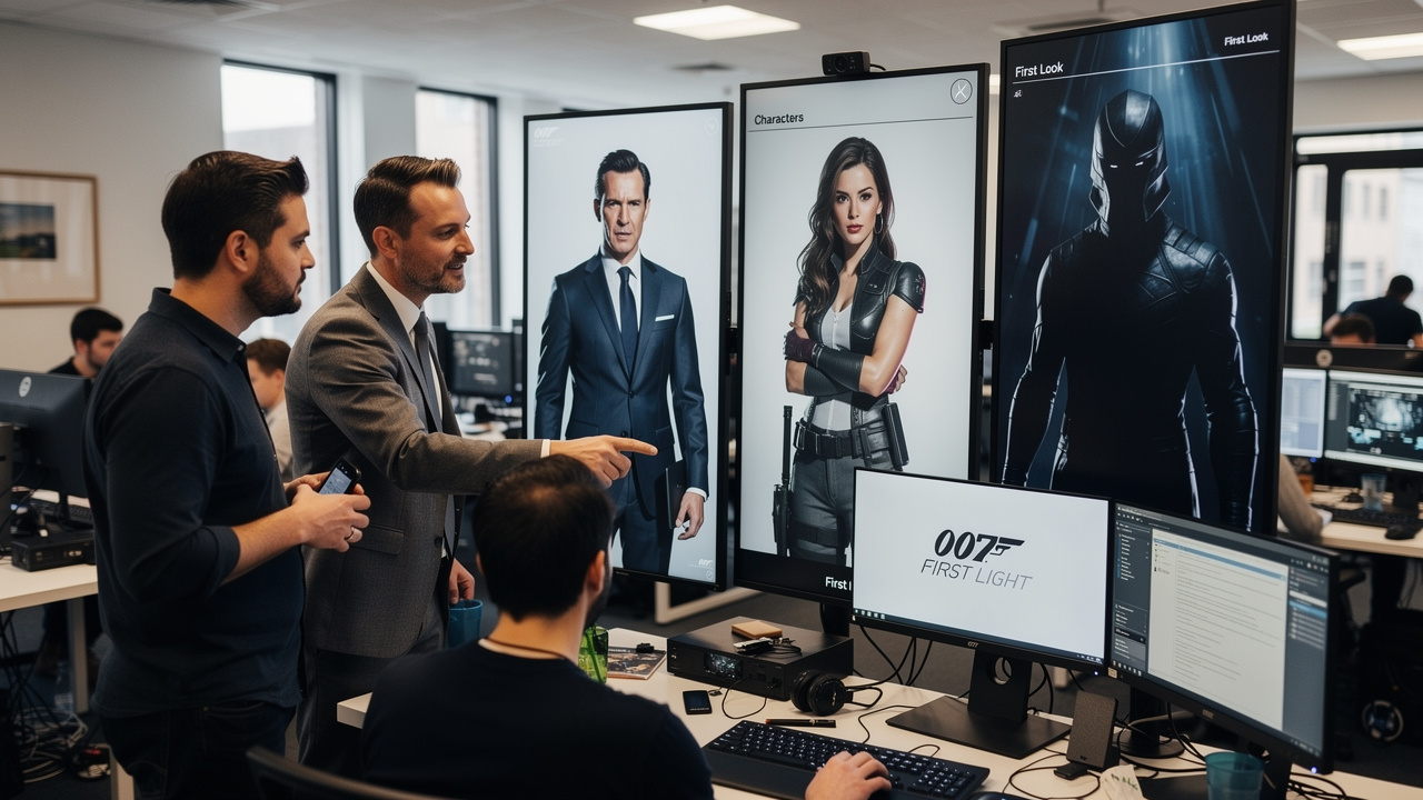 Twórcy 007 First Light rzucają pierwsze światło na postacie w grze