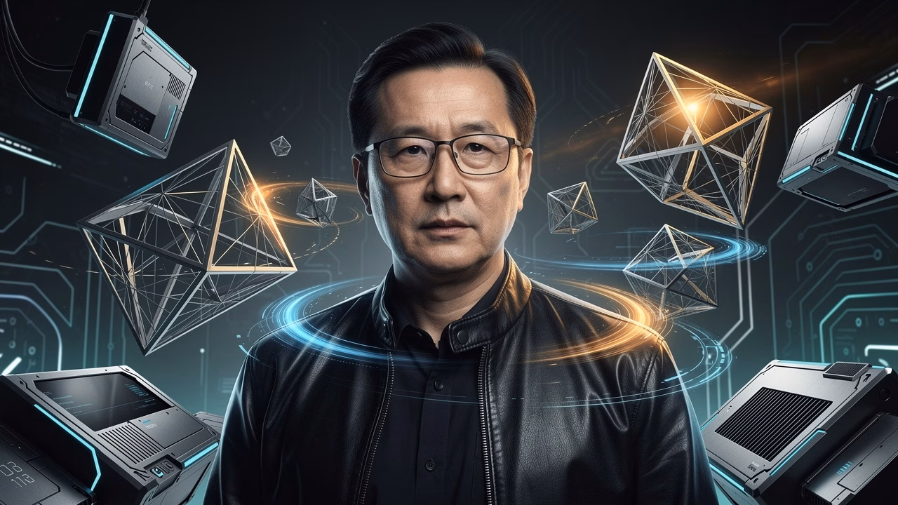 Jensen Huang wyjaśnia: „To nie jest filtr, to generatywna kontrola na poziomie geometrii”